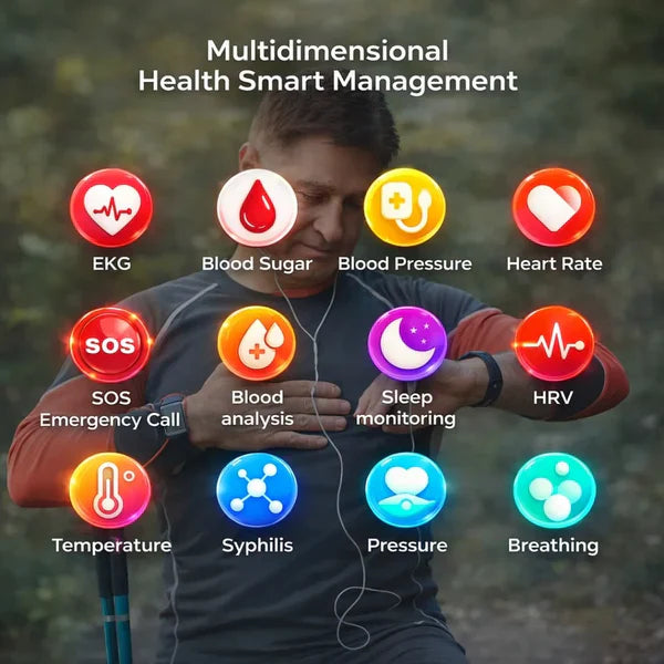 Quivala™ - With Fall Detection and Blood Glucose measurement